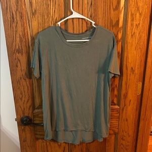 American Eagle Women's Teal Short Sleeve Tee